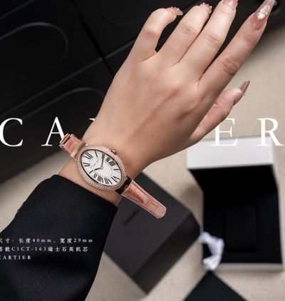 Cartier Stainless Steel C1Ct163 Imported Swiss Movement 32/40MM Watch